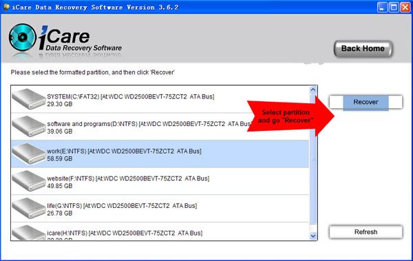 select partition