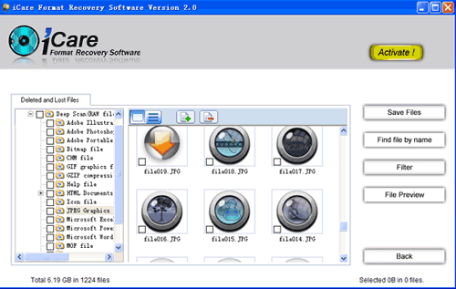 iCare Format Recovery Free screenshot